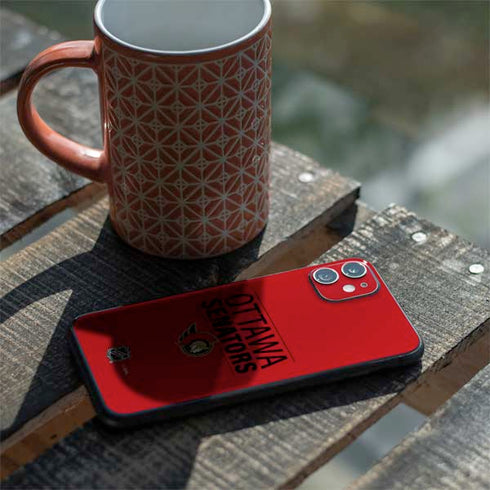 NHL Ottawa Senators Lineup iPhone 11 Skin